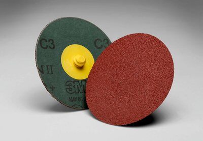 3M - 66790 Cubitron II Roloc Fibre Disc 982C 80 Plus TR 4 Inch Die R400Bb (7100006573)
