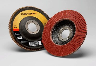 3M - 55623 Cubitron II Flap Disc 967A T29 4-1/2 Inch X 7/8 Inch 40 Plus Y-Weight (7000148187)