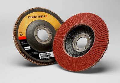 3M - 55624 Cubitron II Flap Disc 967A T29 4-1/2 Inch X 7/8 Inch 60 Plus Y-Weight (7000148188)