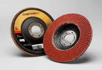 3M - 55625 Cubitron II Flap Disc 967A T29 4-1/2 Inch X 7/8 Inch 80 Plus Y-Weight (7000148189)