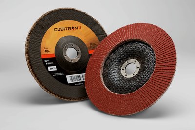 3M - 55629 Cubitron II Flap Disc 967A T29 7 Inch X 7/8 Inch 40 Plus Y-Weight (7000148190)
