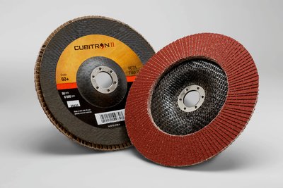 3M - 55630 Cubitron II Flap Disc 967A T29 7 Inch X 7/8 Inch 60 Plus Y-Weight (7000148191)