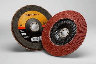 3M - 55631 Cubitron II Flap Disc 967A T29 7 Inch X 7/8 Inch 80 Plus Y-Weight (7000148192)