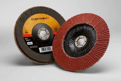 3M - 64399 Cubitron II Flap Disc 969F T29 Quick Change 7 Inch X 5/8-11 80 Plus YF-Weight (7010363567)