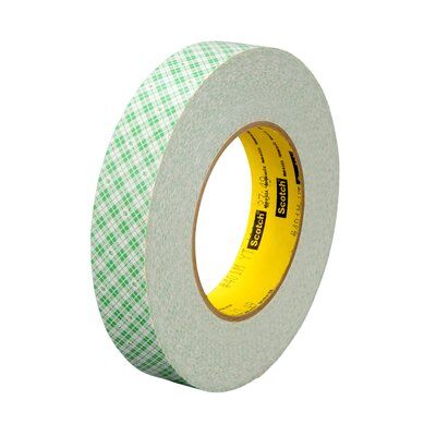 3M - 91717 Double Coated Paper Tape 401M Natural 1/2 Inch X 36 Yard 9 Mil (7010292785)