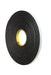 3M - 30413 Double Coated Polyethylene Foam Tape 4466 Black 1/2 Inch X 36 Yard 62 Mil (7000123702)