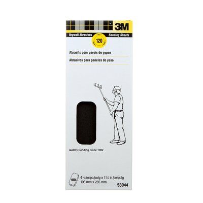 3M - 53044 Drywall Sanding Sheets 53044 4-3/16 Inch X 11-1/4 Inch (7100016933)