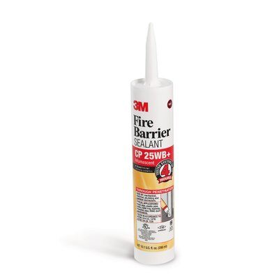 3M - 11638 Fire Barrier Sealant Cp 25Wb Plus Red 10.1 Fluid Ounce Cartridge (7000006383)