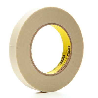 3M - 03016 Glass Cloth Tape 361 White 3/4 Inch X 60 Yard 6.4 Mil (7000047441)