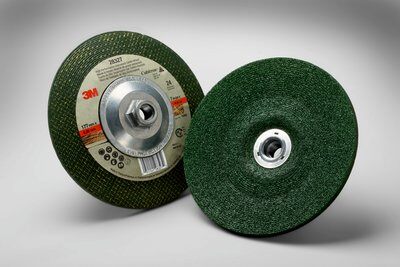 3M - 55987 Green Corps Depressed Center Grinding Wheel T27 9 Inch X 1/4 Inch X 7/8 Inch 24 (7000120223)