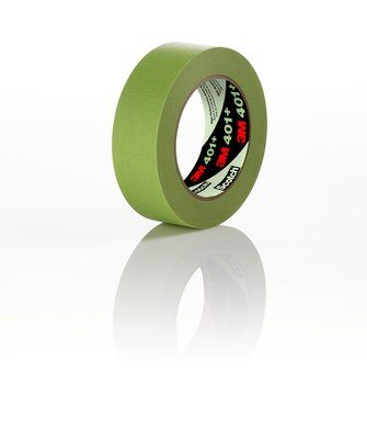 3M - 64759 High Performance Green Masking Tape 401 Plus 12 Mm X 55 M 6.7 Mil Bulk (7000124894)