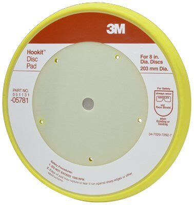 3M - 05781 Hookit Disc Pad Dust Free 05781 8 Inch (7000119810)