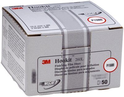 3M - 00911 Hookit Finishing Film Abrasive Disc 260L 00911 3 Inch P600 (7000120387)
