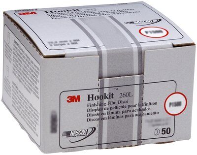 3M - 00952 Hookit Finishing Film Abrasive Disc 260L 00952 5 Inch P1200 (7000000563)