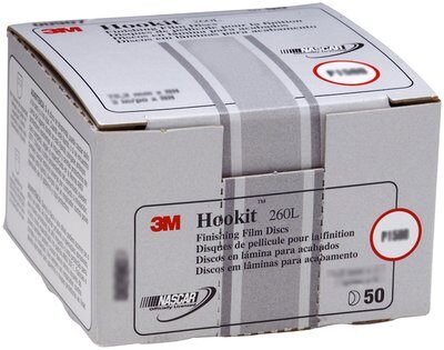 3M - 00955 Hookit Finishing Film Abrasive Disc 260L 00955 5 Inch P600 (7000120388)