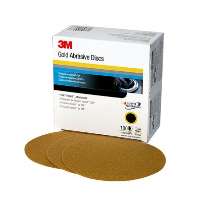 3M 7000119685 00973 Hookit Gold Disc 216U 00973 6 Inch P400 — Lighting ...
