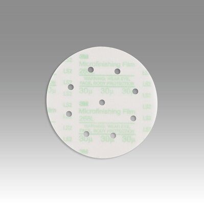 3M - 54567 Hookit Microfinishing Film Disc 268L 30 MIC Type D Green 6 Inch X 1/4 Inch D/F 8Hl Die 600Jx (7010325361)