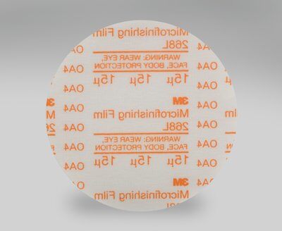 3M - 81918 Hookit Microfinishing Film Disc 268L 15 MIC Type D Orange 5 Inch X NH Die 500X (7000120353)