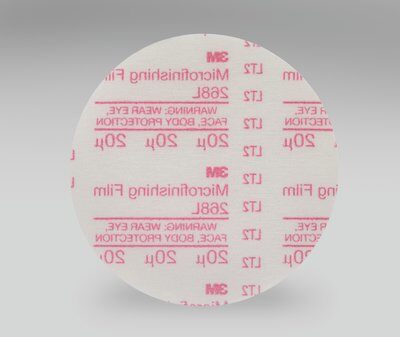 3M - 54540 Hookit Microfinishing Film Disc 268L 20 MIC Type D Red 5 Inch X NH Die 500X (7010359496)