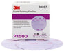 3M - 30367 Hookit Purple Finishing Film Abrasive Disc 260L 30367 3 Inch P1500 (7100123055)