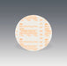 3M - 76967 Microfinishing PSA Film Disc 268L 15 MIC Type D Orange 8 Inch X NH Die 800L (7100069386)