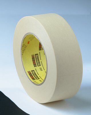 3M - 02855 High Performance Masking Tape 232 Tan 36 Mm X 55 M 6.3 Mil (7000124031)