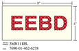 3M - 38839 Photoluminescent Film 6900 Shipboard Sign 3Mn111Pl 8 Inch X 4 Inch EEBD (7010343541)
