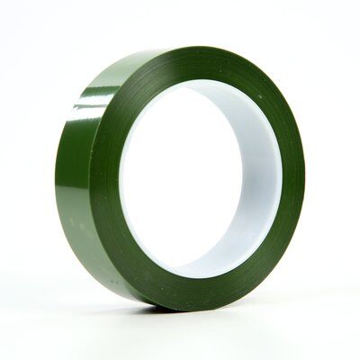 3M - 32563 Polyester Tape 8403 Green 1 Inch X 72 Yard 2.4 Mil (7000048534)