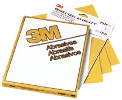 3M - 02543 Gold Abrasive Sheet 02543 P240 Grade 9 Inch X 11 Inch (7000118282)