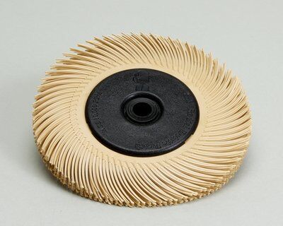 3M - 30200 Scotch-Brite Radial Bristle Brush 6 Inch X 1/2 Inch X 1 Inch 6 Micron With Adapter (7010309543)