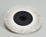 3M - 33130 Scotch-Brite Radial Bristle Brush 7 5/8 Inch X 1 Inch X 1 -1/4 Inch 120 T-C With Flange (7100138338)