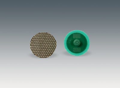 3M - 85246 Roloc Flexible Diamond Disc 6234J M250 TR Green 2 Inch Die R200P (7000120363)