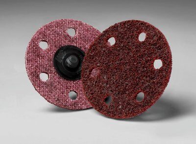 3M - 64678 Scotch-Brite Roloc Surface Conditioning D/F Disc TR 3 Inch X NH 6 Holes A Medium (7100086057)