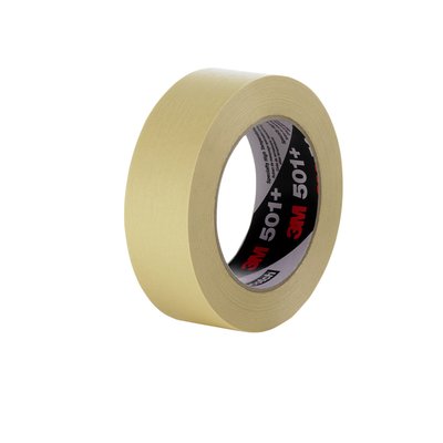 3M - 69107 Specialty High Temperature Masking Tape 501 Plus Tan 48 Mm X 55 M Individually Wrapped (7010335156)