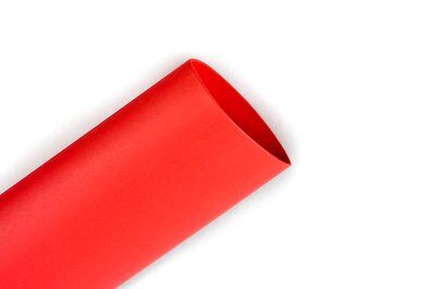 3M - 59678 Heat Shrink Thin-Wall Tubing Fp-301-3/4-48 Inch Red Header 48 Inch Length Sticks With Header Label (7000133567)