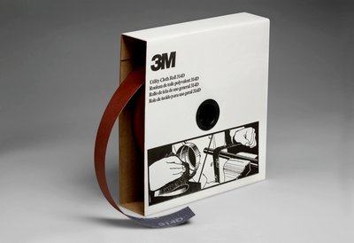 3M - 19811 Utility Cloth Roll 314D 1-1/2 Inch X 50 Yard P80 J-Weight (7000118531)