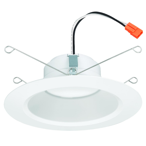 Lithonia 4 Inch LED Recessed Downlight Matte White 3000K New Construction 120V (4BEMW-LED-30K-L3LEDT24)