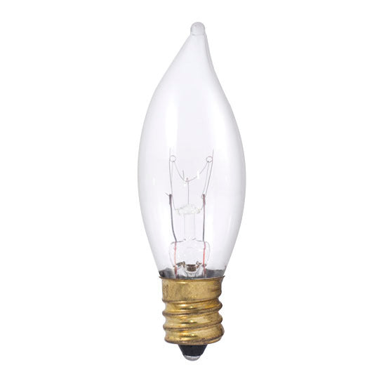 Bulbrite 40CFC/25/3 40W CA8 Clear E12 130V 2700K (403140)