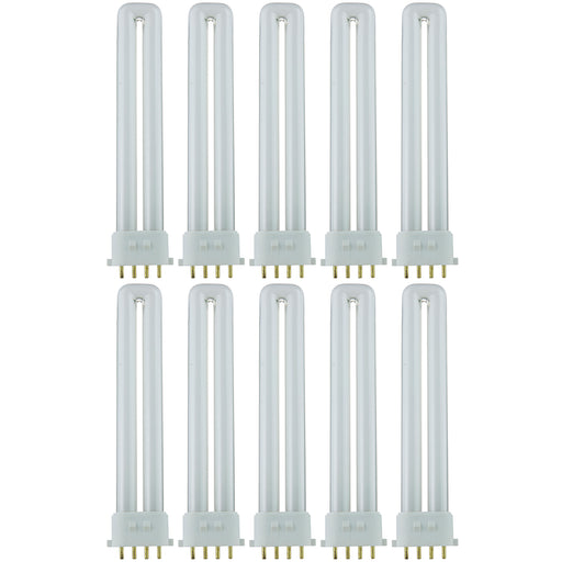 Sunlite Compact Fluorescent PL 4-Pin Bulb 13W 720Lm 3500K 2GX7 Base (40495-SU)