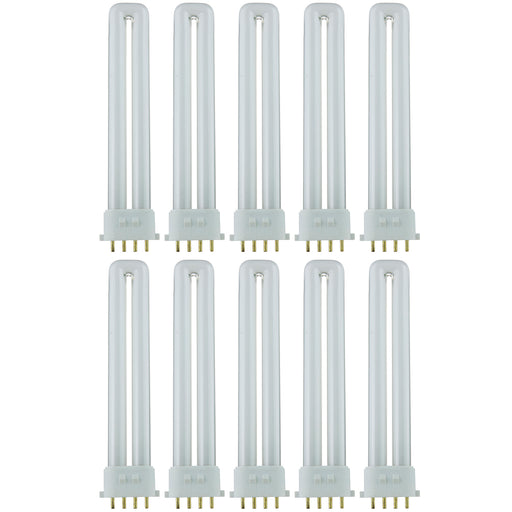 Sunlite Compact Fluorescent PL 4-Pin Bulb 13W 720Lm 4100K 2GX7 Base (40497-SU)
