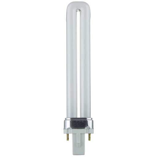 Sunlite Compact Fluorescent PL 2-Pin Bulb 9W 530Lm 3000K G23 Base (40503-SU)