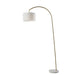 Adesso Chrystie ARC Lamp Antique Brass (4053-21)