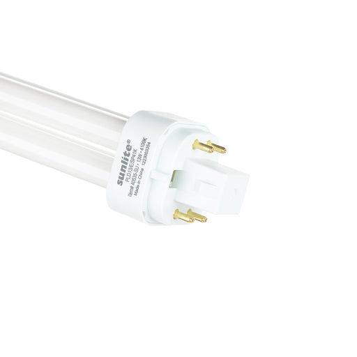 Sunlite PLD13/E/SP41K/10PK 3W 780Lm 4100K PLD 4-Pin Double U-Shaped Twin Tube Bulb 10 Pack (40535-SU)