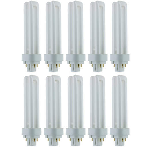 Sunlite Compact Fluorescent PLD 4-Pin Bulb 18W 1200Lm 4100K G24q2 Base (40547-SU)