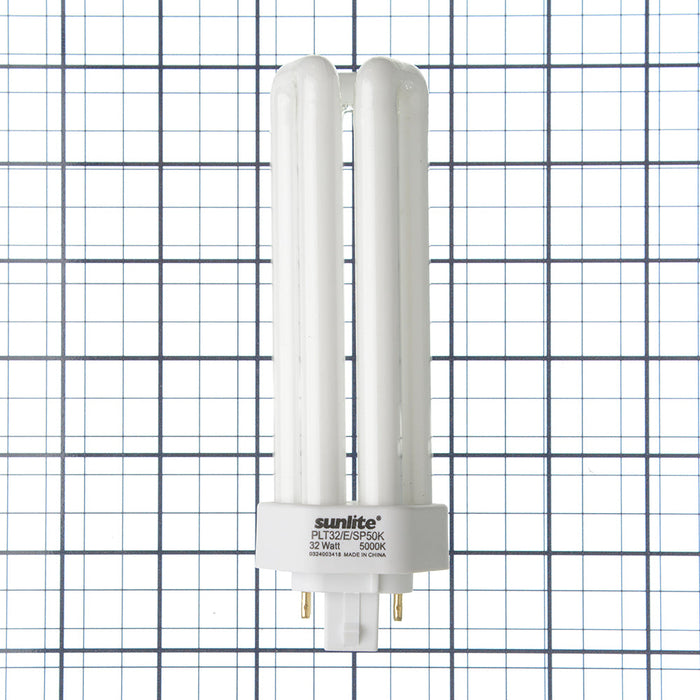 Sunlite Compact Fluorescent PLT 4-Pin Bulb 32W 2400Lm 5000K GX24q3 Base (40586-SU)