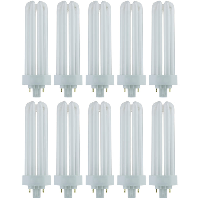 Sunlite Compact Fluorescent PLT 4-Pin Bulb 42W 3200Lm 4100K GX24q4 Base (40591-SU)