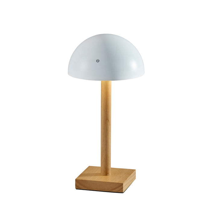 Adesso Nash LED Cordless Table Lamp White (4065-02)