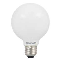 Sylvania LED4.5G25DIM927F13YTLRP2 LED Natural Truwave G25 4.5W Dimmable 90 CRI 350Lm 2700K 15000 Hours Medium Base Frosted Finish 2 Pack/Priced Per Each (40765)