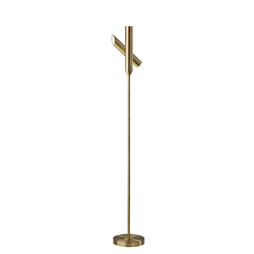 Adesso Vega Torchiere Antique Brass (4079-21)