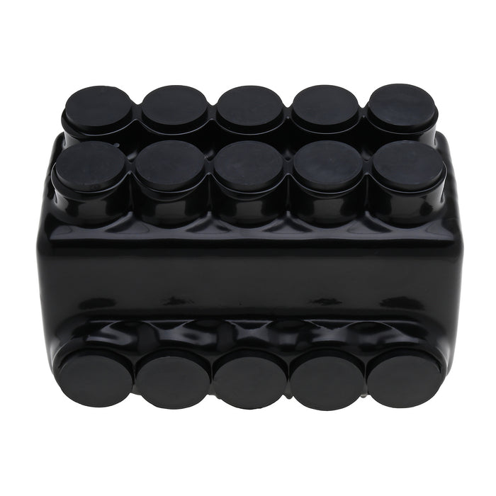 NSI 600 MCM - 6 AWG Stacked Polaris Insulated Multi-Tap Connector 10-Port [Double Sided Entry] (IPLDS600-10)